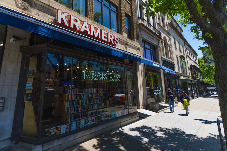 Street in Dupont Circle with Kramers